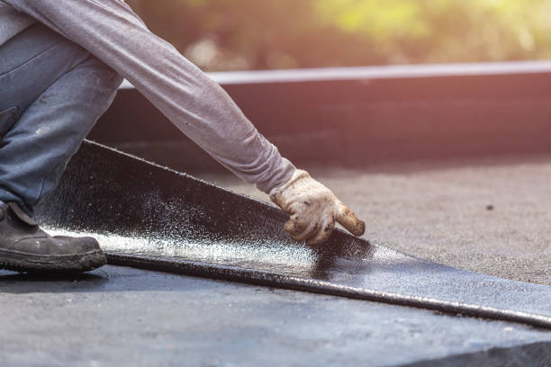 Professional Basement Waterproofing technician working in Clinton, PA